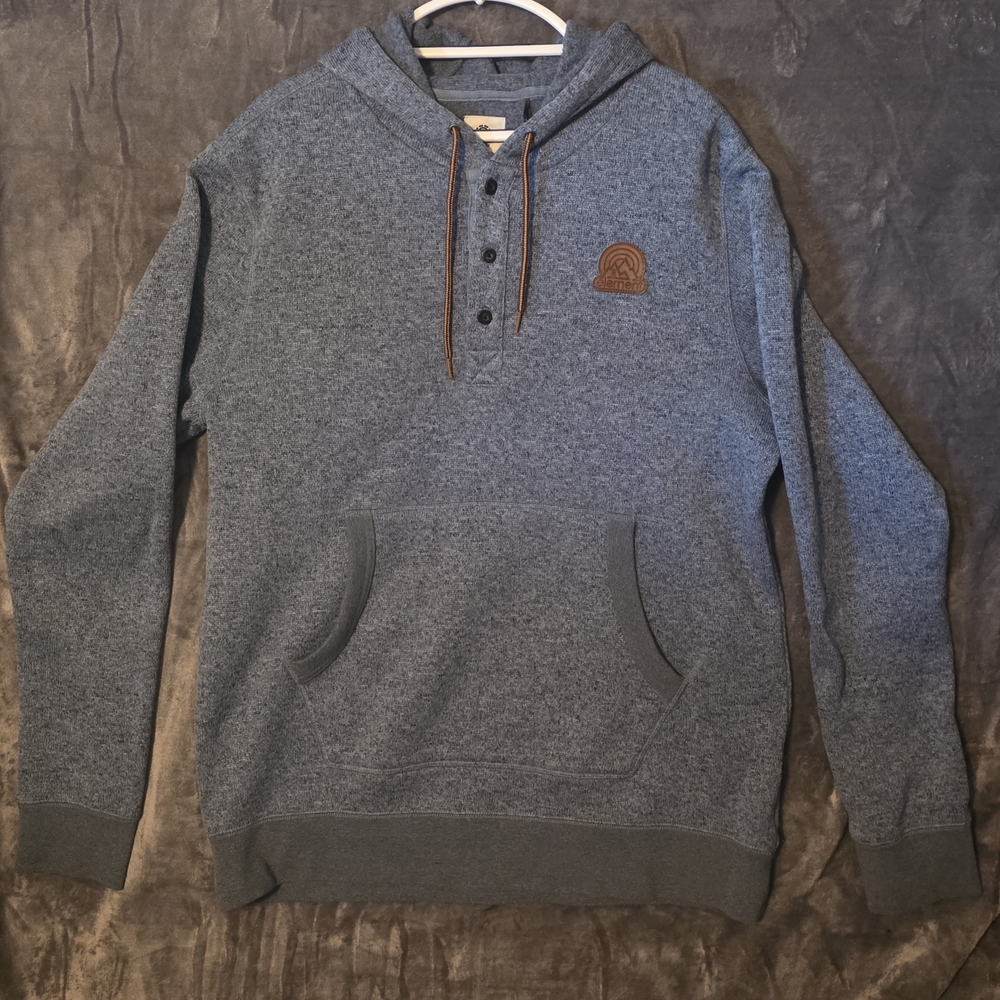 Men's Element Highland Henley Hoodie. Size XXL